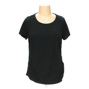 Sonoma Size 1X Black Slimming Tshirt Blouse